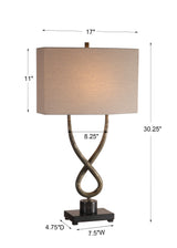 Lighting Talema Aged Silver Lamp