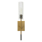 Lighting Telesto 1 Light Brass Sconce