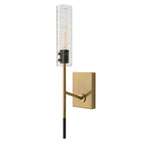 Lighting Telesto 1 Light Brass Sconce