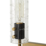 Lighting Telesto 1 Light Brass Sconce