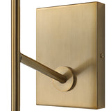 Lighting Telesto 1 Light Brass Sconce