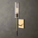 Lighting Telesto 1 Light Brass Sconce
