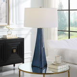 Lighting Teramo Scalloped Ceramic Table Lamp