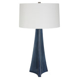 Lighting Teramo Scalloped Ceramic Table Lamp