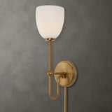 Lighting Trophy 1 Light Brass Sconce