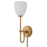 Lighting Trophy 1 Light Brass Sconce