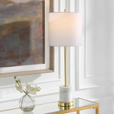 Lighting Turret Gold Buffet Lamp