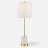 Lighting Turret Gold Buffet Lamp