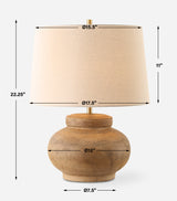 Lighting Urbino Aged Terracotta Table Lamp