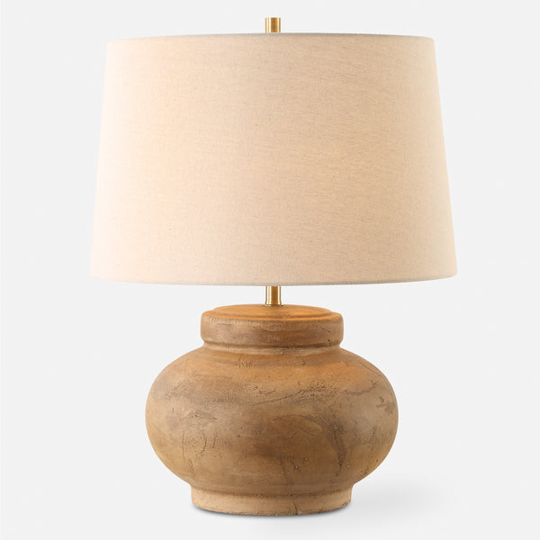 Lighting Urbino Aged Terracotta Table Lamp