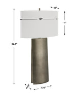 Lighting V-Groove Modern Table Lamp
