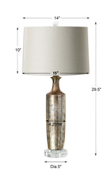 Lighting Valdieri Metallic Bronze Lamp