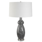 Lighting Velino Curvy Glass Table Lamp