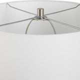 Lighting Velino Curvy Glass Table Lamp