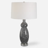 Lighting Velino Curvy Glass Table Lamp