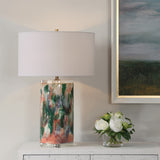 Lighting Verdant Multi-Colored Table Lamp