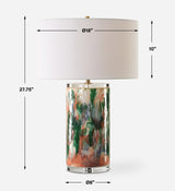 Lighting Verdant Multi-Colored Table Lamp