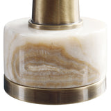 Lighting Verner Tapered Brass Table Lamp