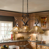 Lighting Vetraio 3 Lt Bronze Kitchen Island Light