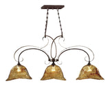 Lighting Vetraio 3 Lt Bronze Kitchen Island Light