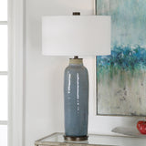 Lighting Vicente Slate Blue Table Lamp