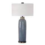 Lighting Vicente Slate Blue Table Lamp