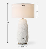 Lighting Vida White Table Lamp