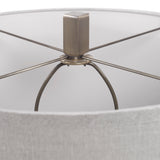 Lighting Vilminore Gray Glass Table Lamp