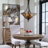 Lighting Vitalia 3 Lt Oil Rubbed Bronze Pendant