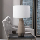 Lighting Volterra Taupe-Gray Table Lamp