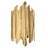 Golden Gate 2 Light Sconce // Gold Leaf