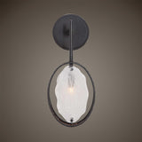 Maxin Sconce // Hammered Bronze