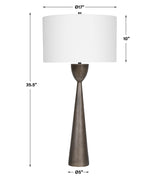 Lighting Waller Handcrafted Cast Table Lamp