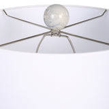 Lighting Waves Blue & White Accent Lamp