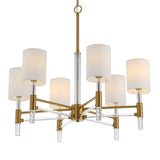 Lighting Welkin 6 Light Modern Chandelier