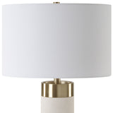 Lighting Wessex White Table Lamp