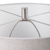 Lighting Whiteout Mottled Glass Table Lamp