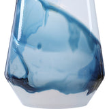 Lighting Windswept Blue & White 1 Light Mini Pendant