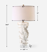 Lighting Wisp White Table Lamp