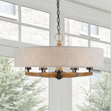 Lighting Woodall 6 Light Drum Chandelier