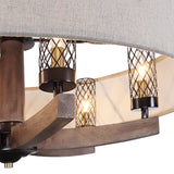 Lighting Woodall 6 Light Drum Chandelier