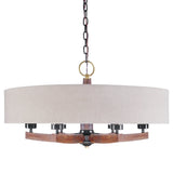 Lighting Woodall 6 Light Drum Chandelier