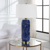 Lighting Zade Blue Table Lamp