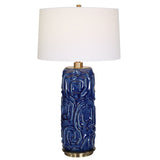 Lighting Zade Blue Table Lamp