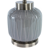 Lighting Zahlia Aged Gray Ceramic Lamp