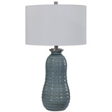Lighting Zaila Light Blue Table Lamp