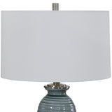 Lighting Zaila Light Blue Table Lamp