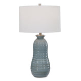 Lighting Zaila Light Blue Table Lamp