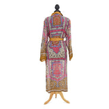 Loungewear Indian Summer Kimono Robe // Pink