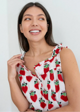 Loungewear Loved Ex Voto Heart Nightgown Set